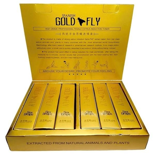 Gold arousing drops for women 12 sticks