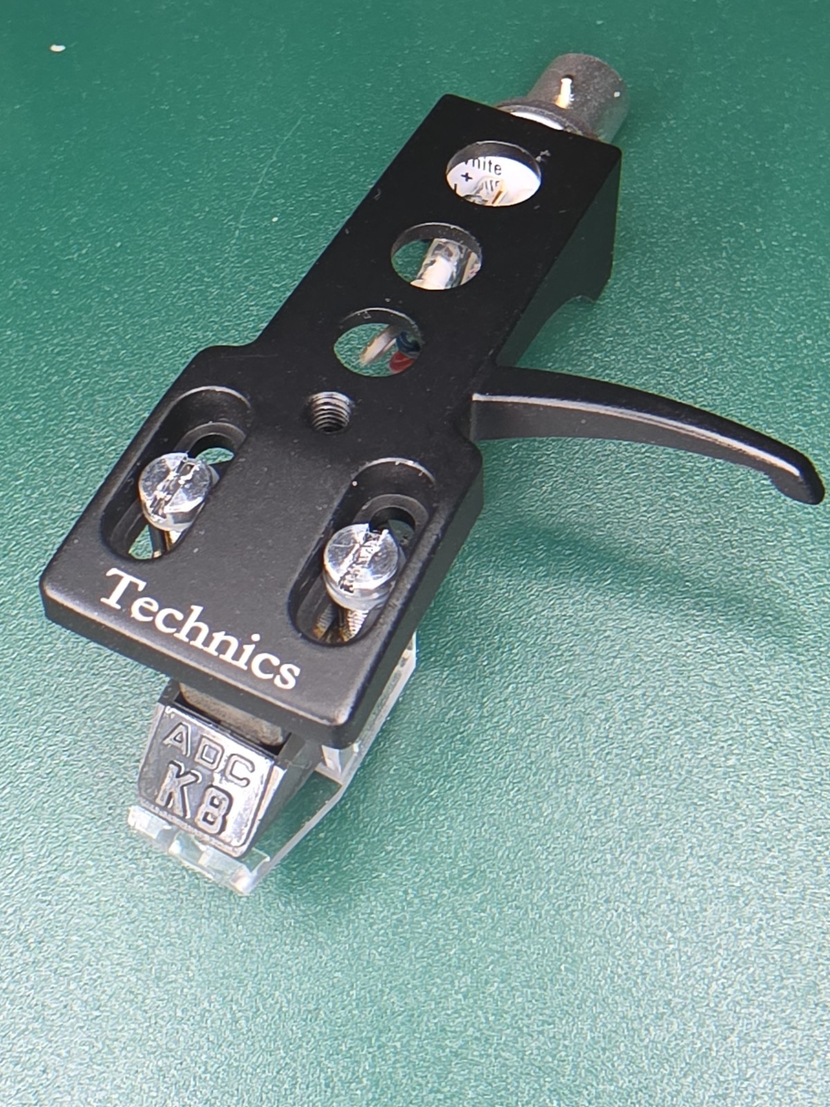ORIGINAL ADC K8 PREMOUNTED ON TECHNICS STYLE HEADSHELL NEW ORIGINAL ADC K8 PREMOUNTED ON TECHNICS STYLE HEADSHELL NEW