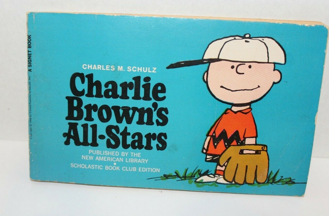 VINTAGE PEANUTS CHARLIE BROWN\'S ALL-STARS Scholastic SNOOPY 1966 Book VINTAGE PEANUTS CHARLIE BROWN\'S ALL-STARS Scholastic SNOOPY 1966 Book