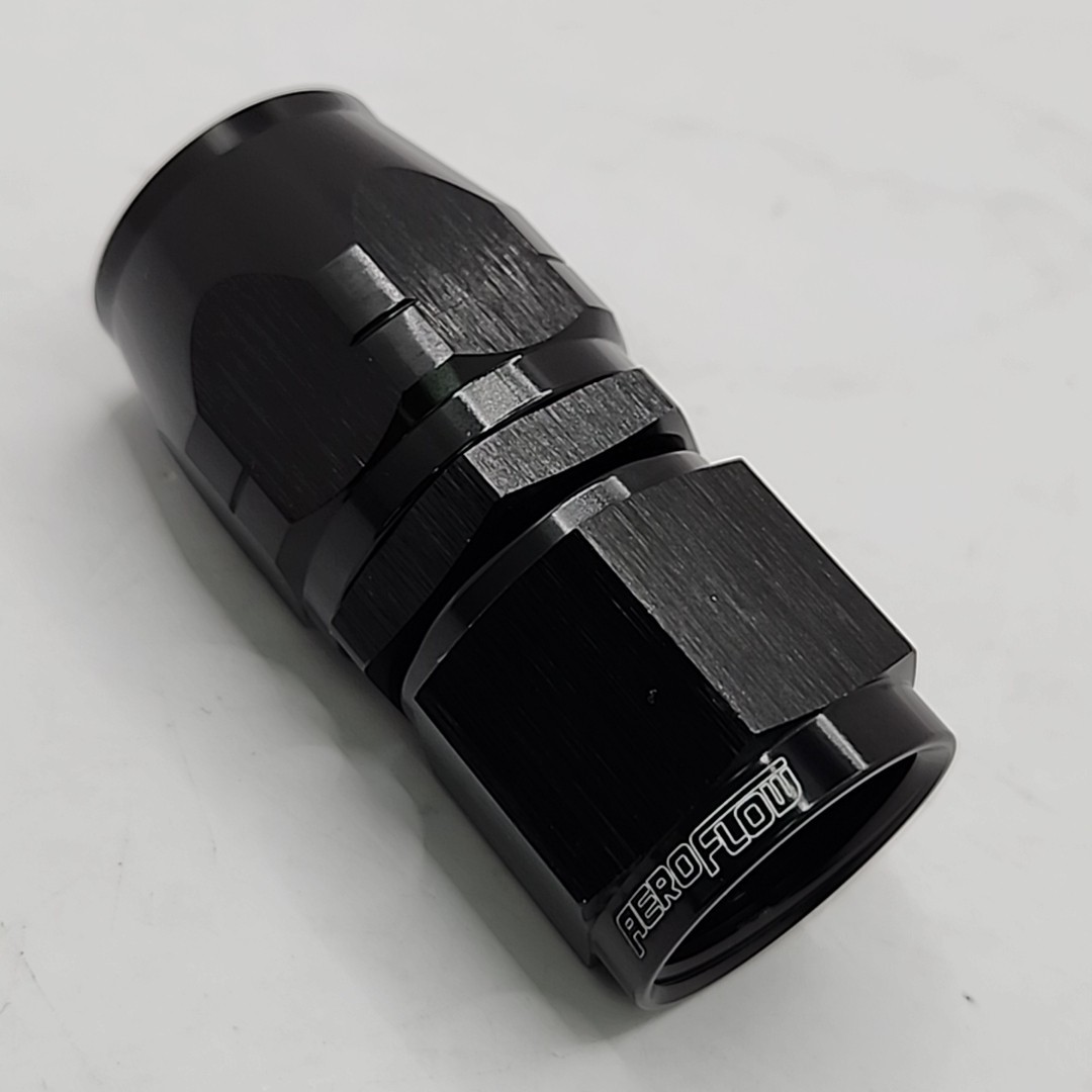 Aeroflow Cutter Style One Piece Full Flow Swivel Straight Hose end Lot of 7 Aeroflow Cutter Style One Piece Full Flow Swivel Straight Hose end Lot of 7