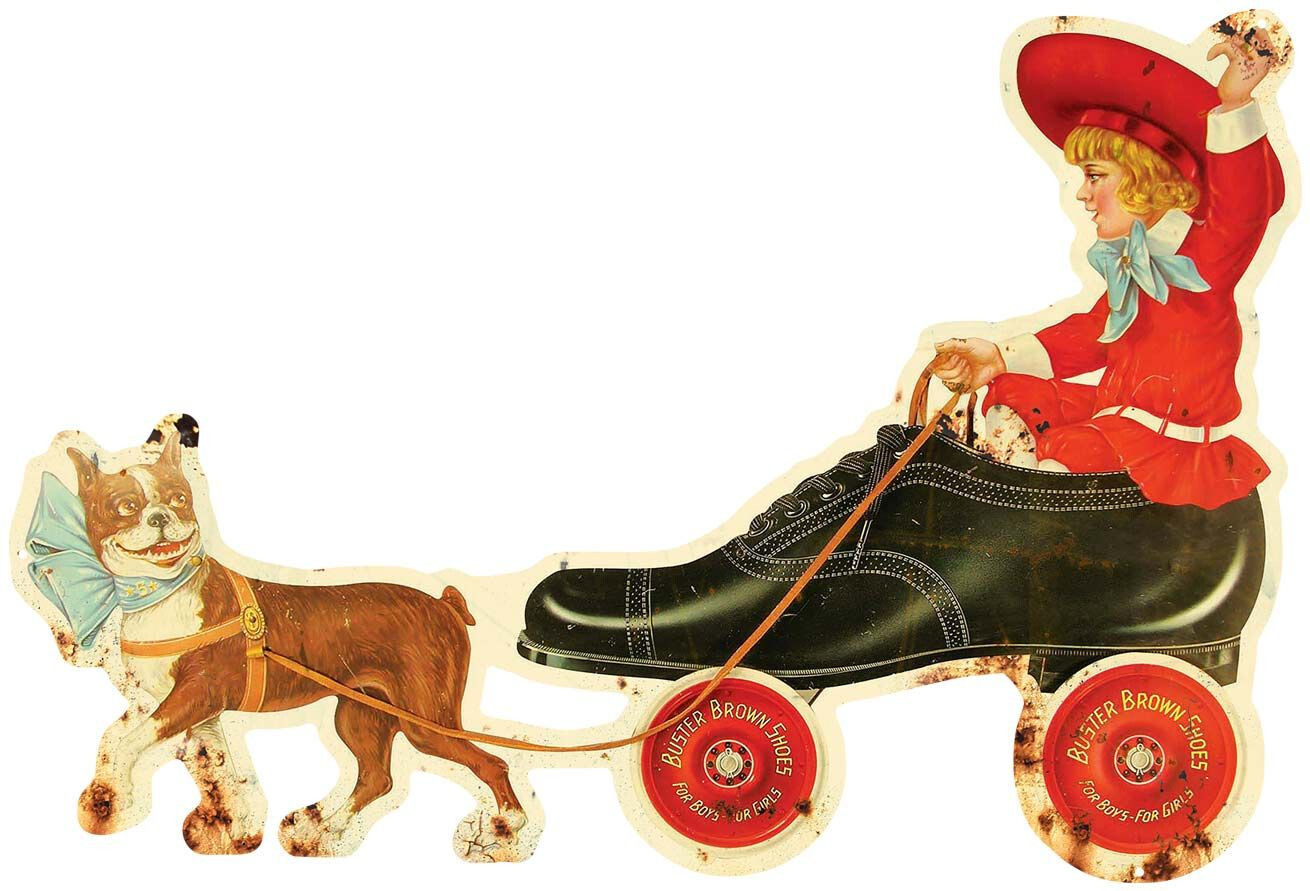 BUSTER BROWN BOY GIRL SHOES WITH DOG 24