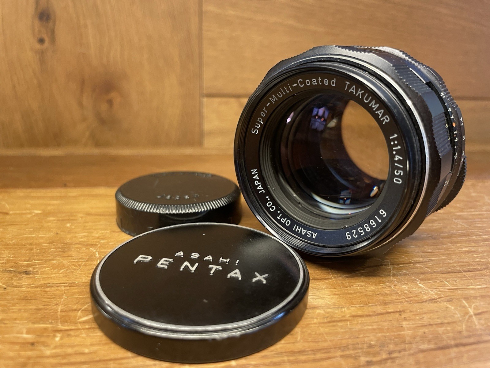*CLA\'d : Near Mint* Pentax Super Multi Coated SMC Takumar 50mm F/1.4 M42 Lens JP