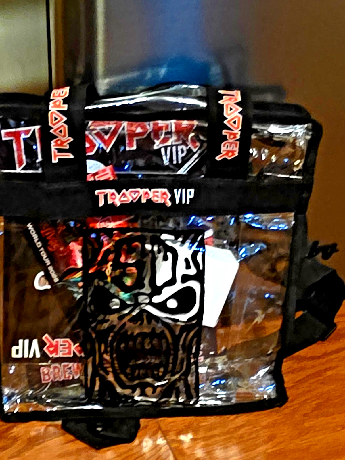 Iron Maiden Trooper VIP merch package 2026 Run For Your Lives WITH SHIRT XL