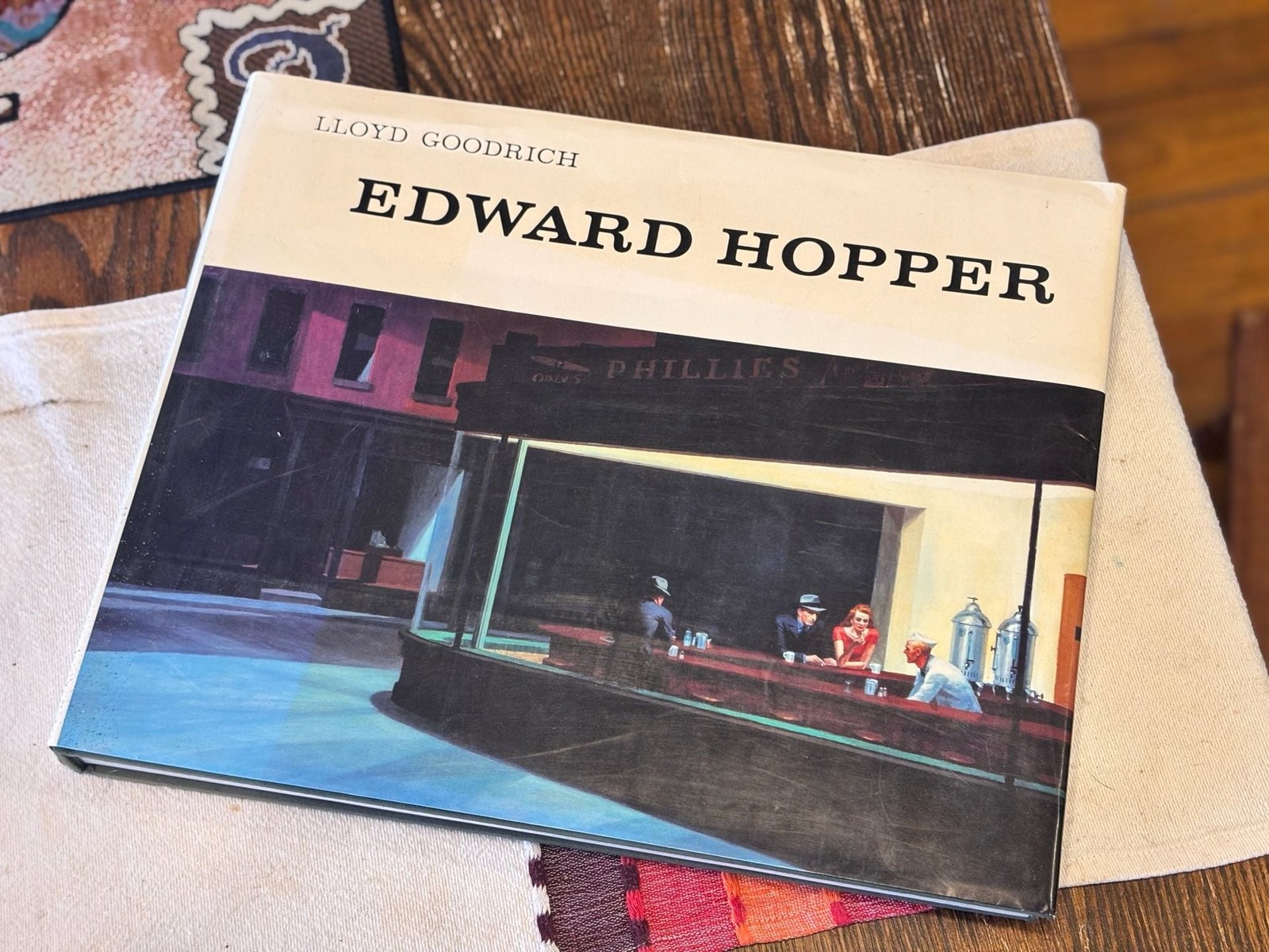 Edward Hopper by Lloyd Goodrich Hardcover Art Book