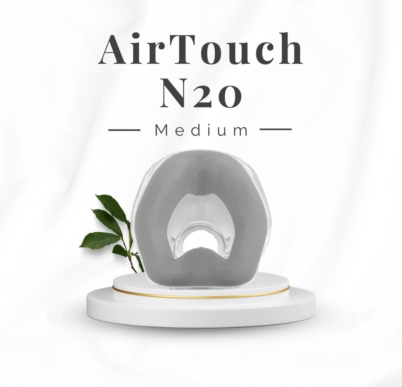 ResMed AirTouch N20 Memory Foam Nasal Cushion Medium -New in Box ResMed AirTouch N20 Memory Foam Nasal Cushion Medium -New in Box