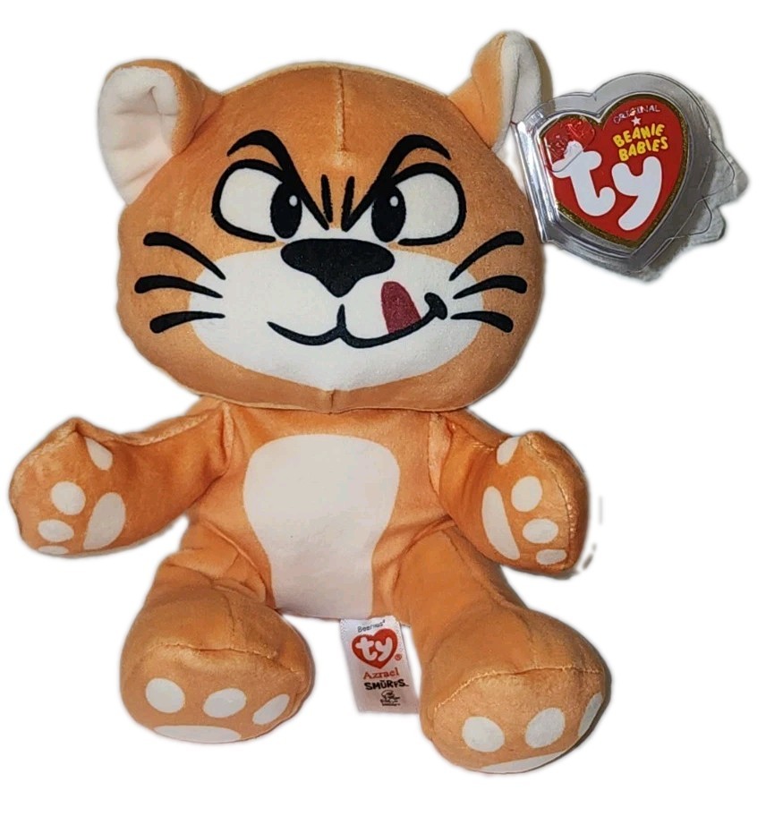 TY Beanie Babies ❤️ AZRAEL the Cat 6\