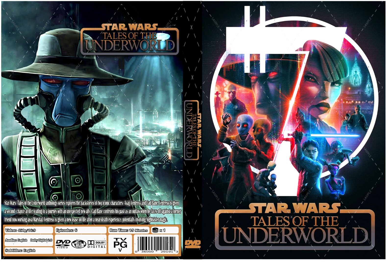 Star Wars: Tales of The Underworld Animated Series Episodes 1-6 English Audio Star Wars: Tales of The Underworld Animated Series Episodes 1-6 English Audio