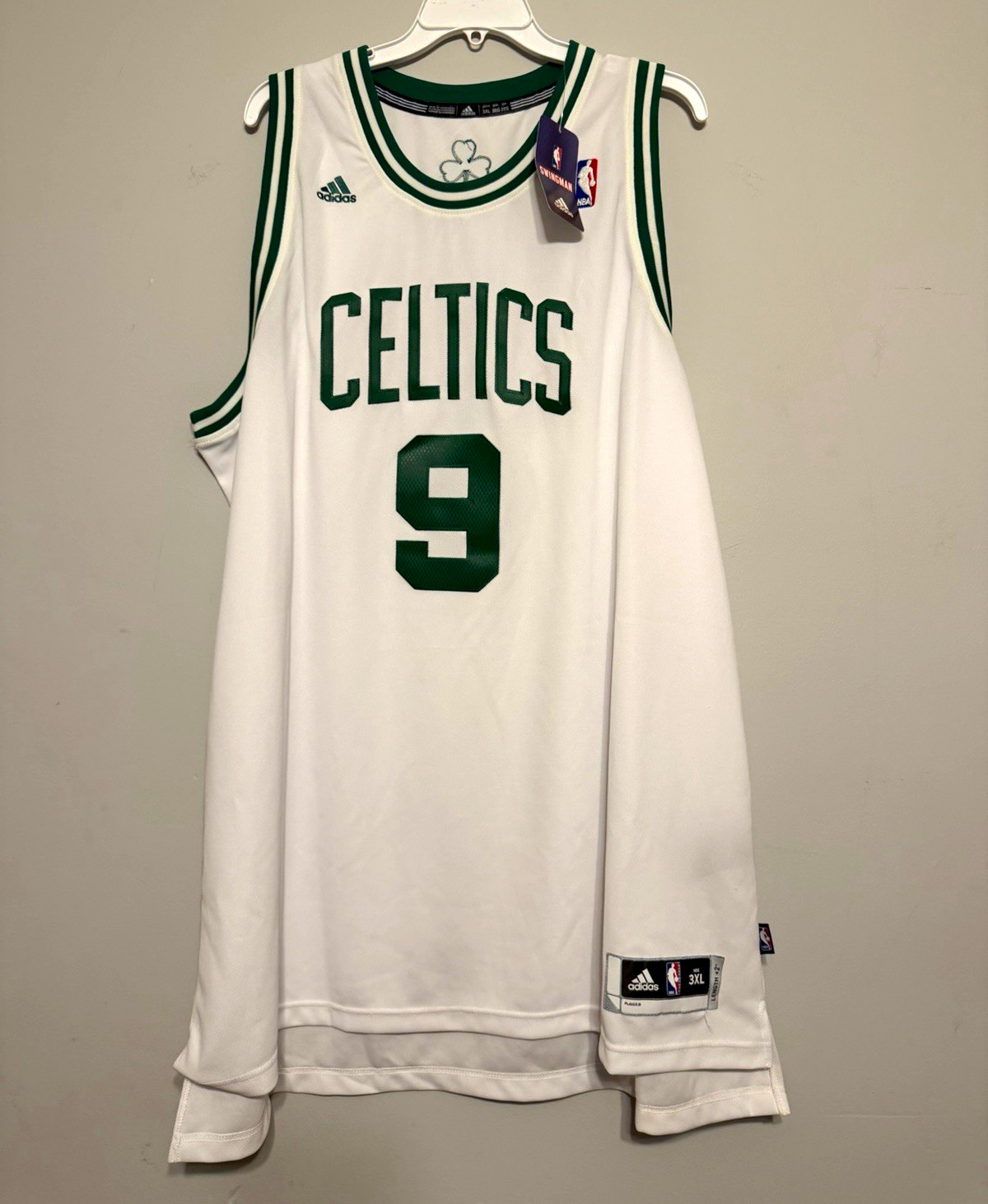 adidas Boston Celtics Rajon Rondo #9 NBA Basketball Jersey White/Green 3XL adidas Boston Celtics Rajon Rondo #9 NBA Basketball Jersey White/Green 3XL
