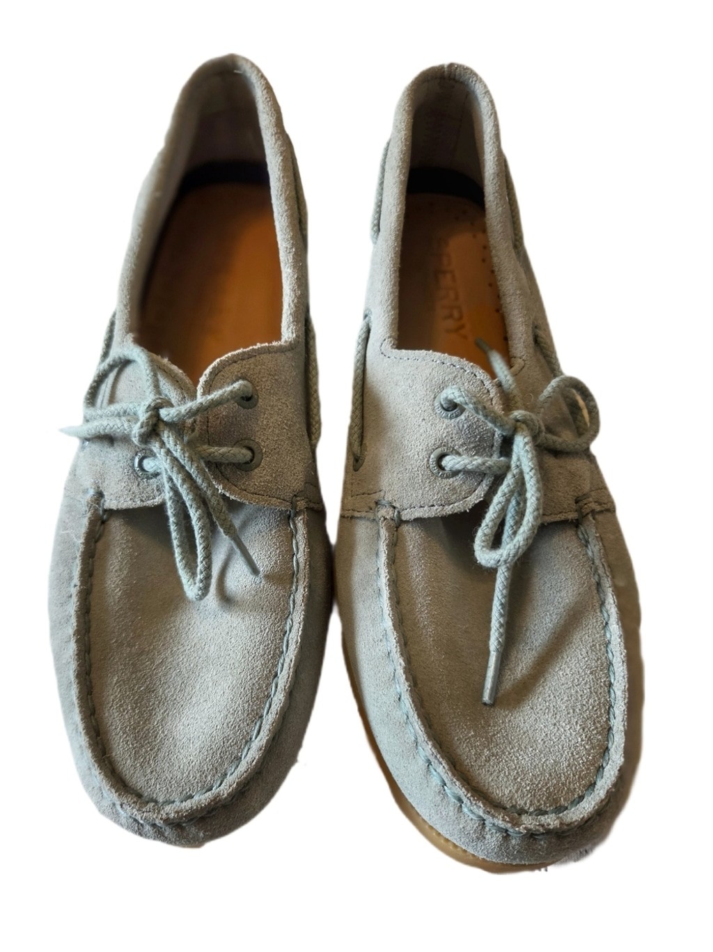 Sperry A/O 2 EYE MM-330 Boat Shoes Light Green US 10 Sperry A/O 2 EYE MM-330 Boat Shoes Light Green US 10