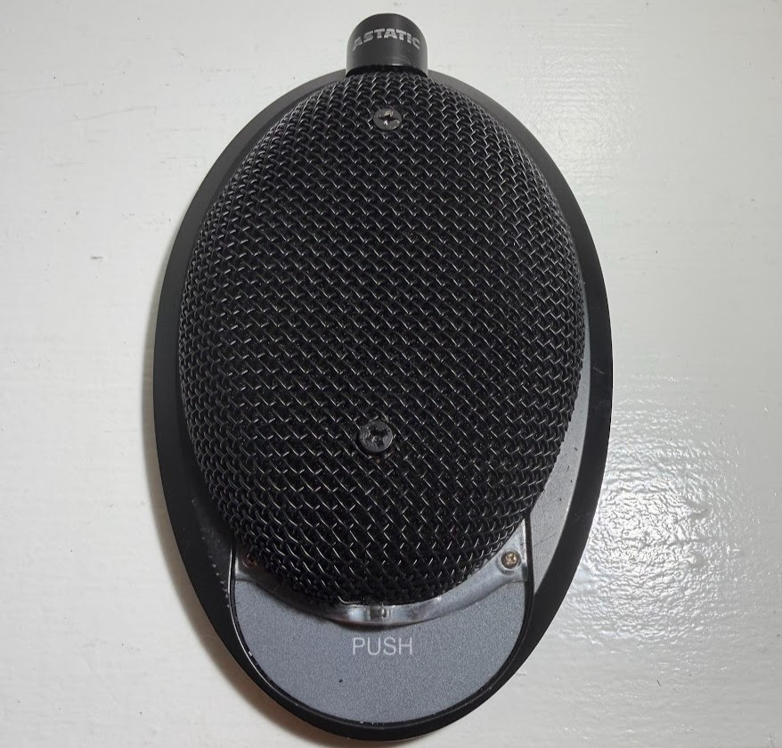 Astatic 930VP Variable Pattern Condenser Boundary Microphone XLR Pro AudioMic Astatic 930VP Variable Pattern Condenser Boundary Microphone XLR Pro AudioMic