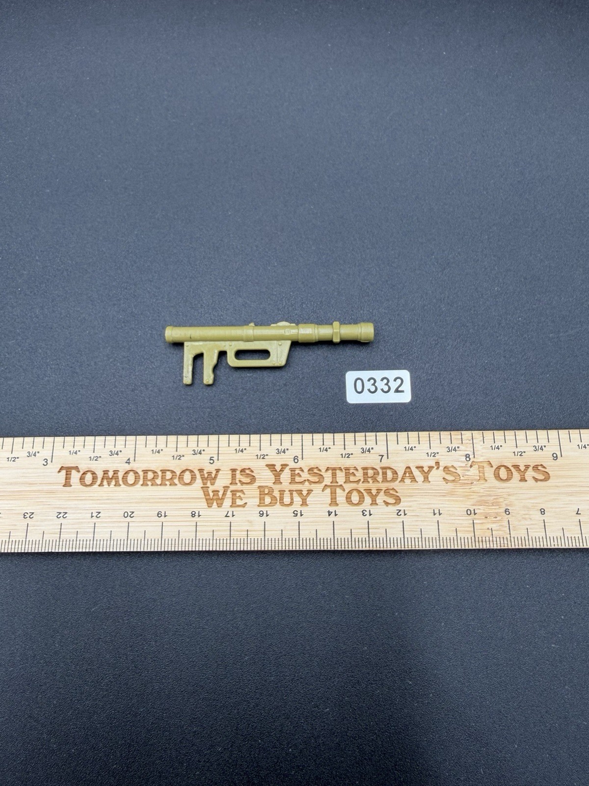 Vintage GI JOE ZAP DOUBLE-HANDLE BAZOOKA Weapon Rare