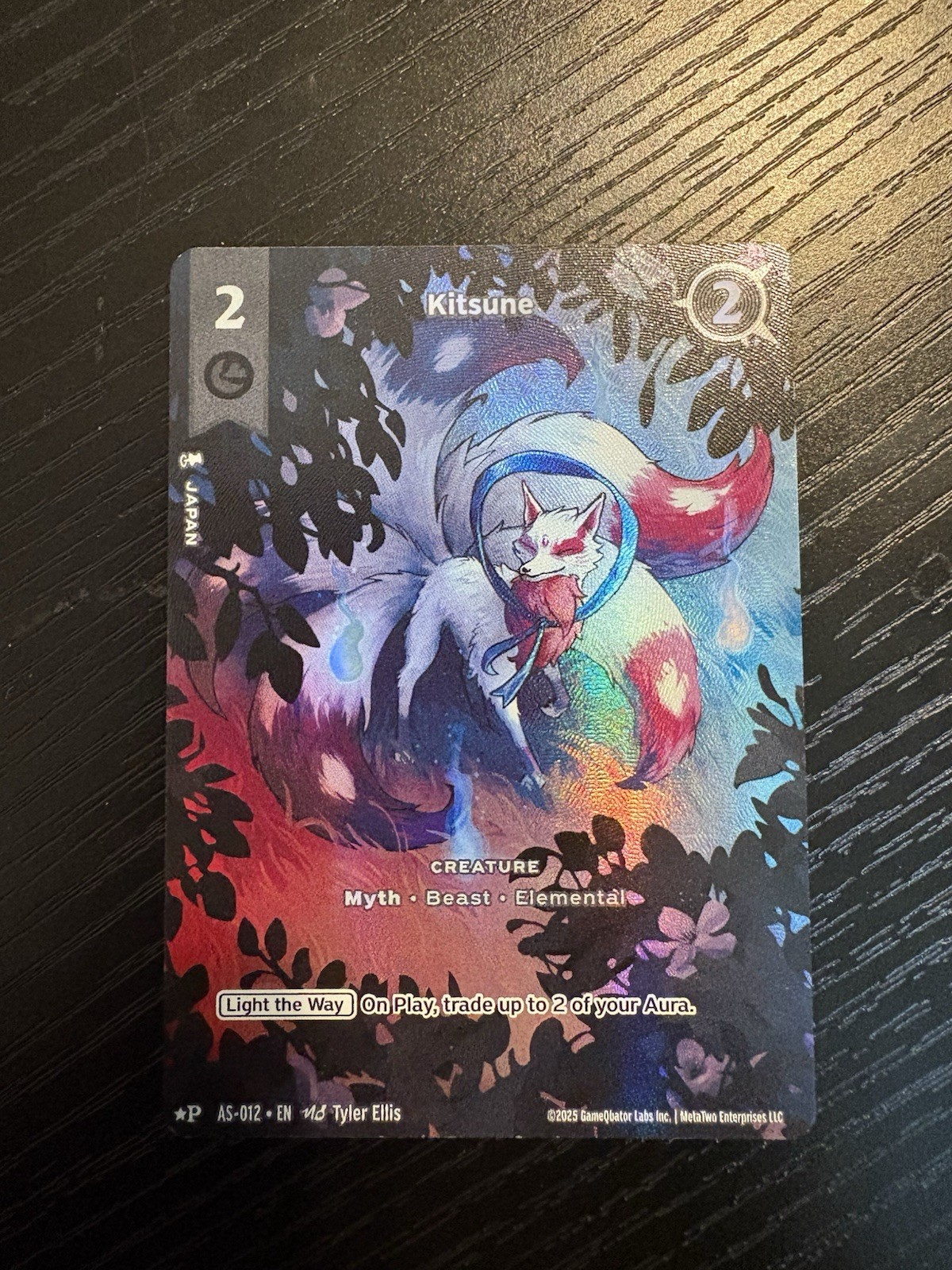 Kitsune - SECRET SHADOWS METAZOO Tyler Ellis PROMO-AS-012 ALT ART BOX PROMO