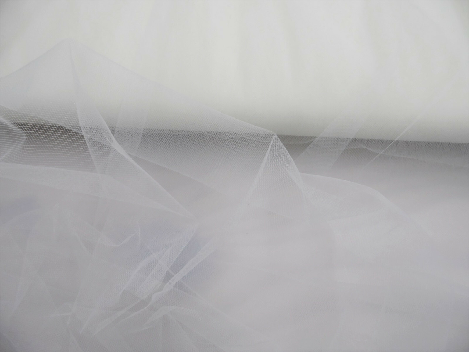 Nylon Tulle Sheer Fabric White 54 inch wide DD300 Nylon Tulle Sheer Fabric White 54 inch wide DD300