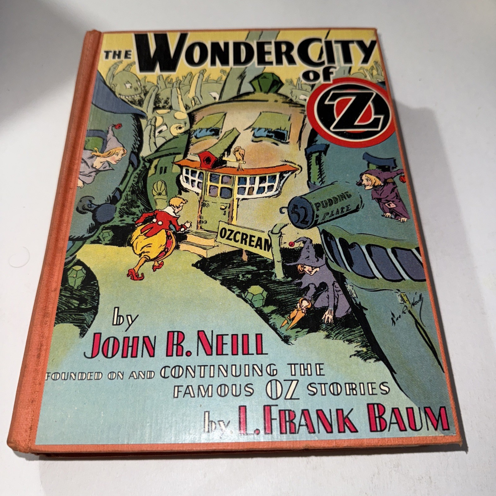 The Wonder City of OZ Ruth Plumly Thompson True 1st edition printing WOW Red The Wonder City of OZ Ruth Plumly Thompson True 1st edition printing WOW Red