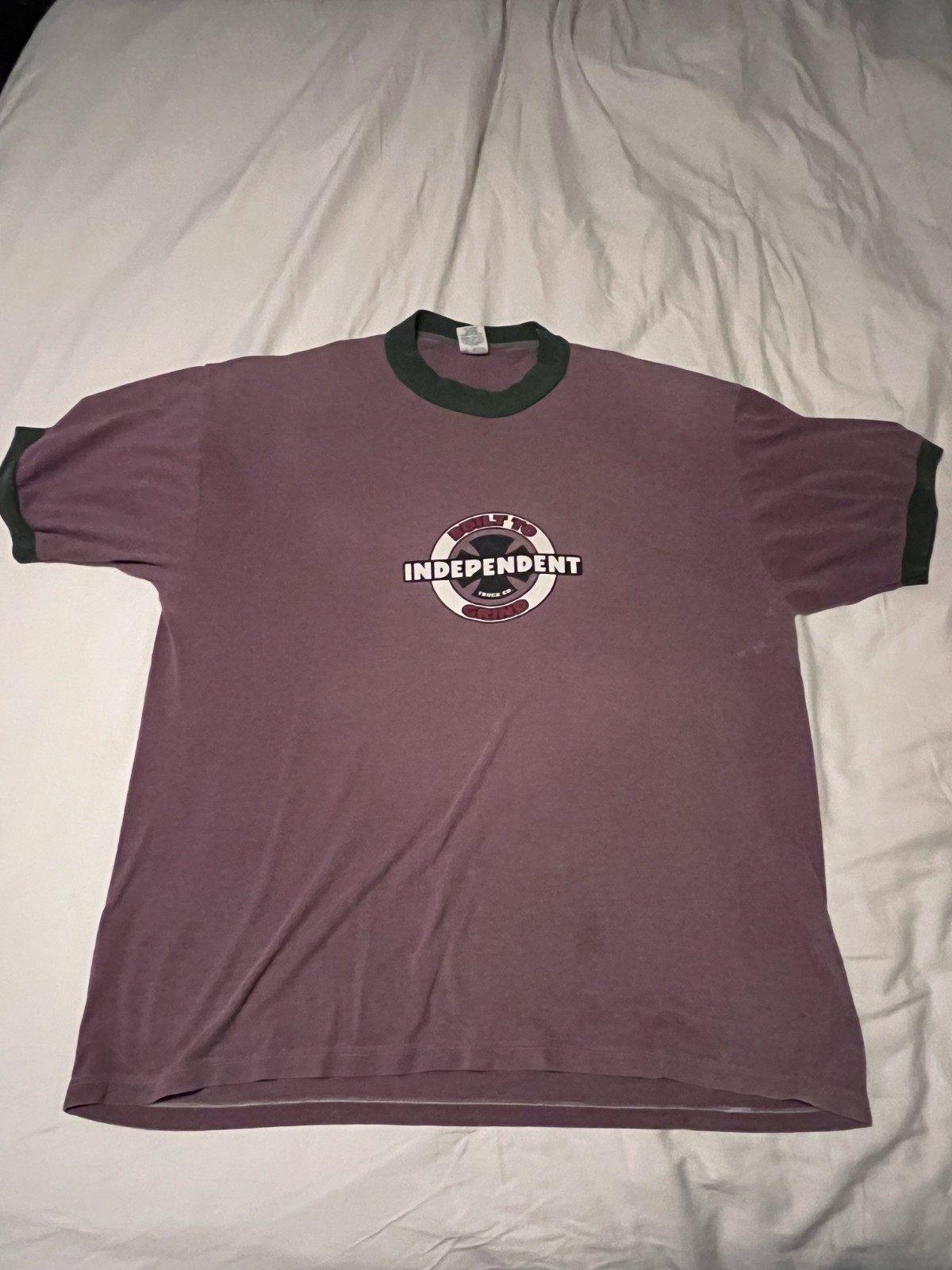 Vintage Independent Trucks Ringer Shirt Xlarge
