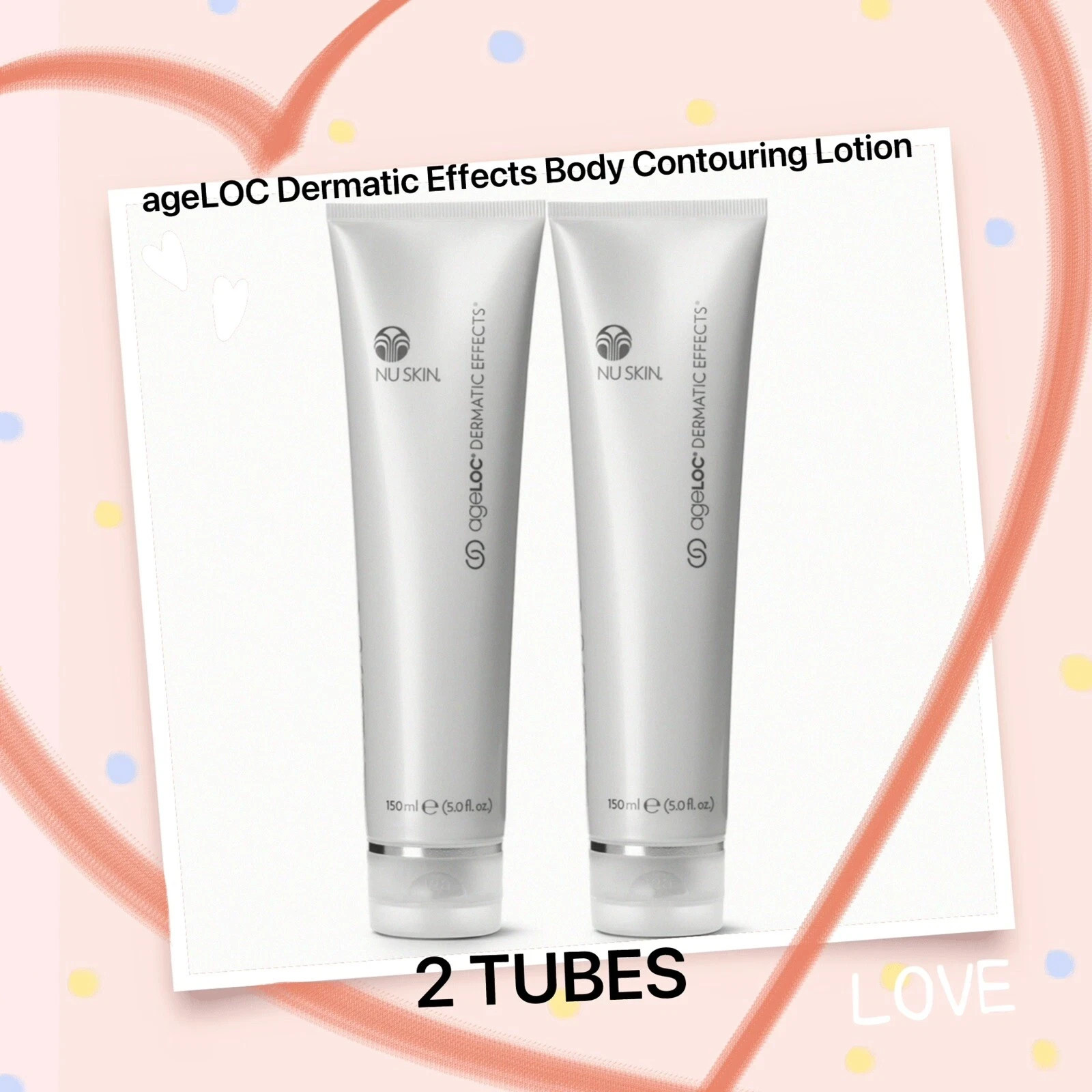 2X NuSkin Ageloc Dermatic Effects 150ml Authentic Nu Skin Exp 03/2027