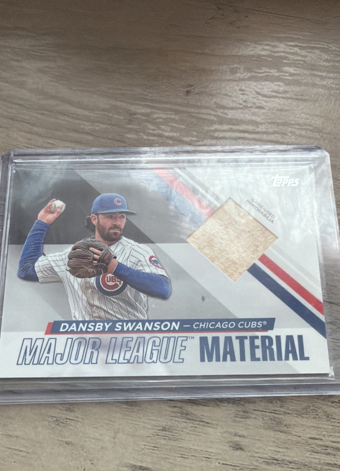 2024 Topps Series 1 - Major League Material Dansby Swanson #MLM-DS Black /199 