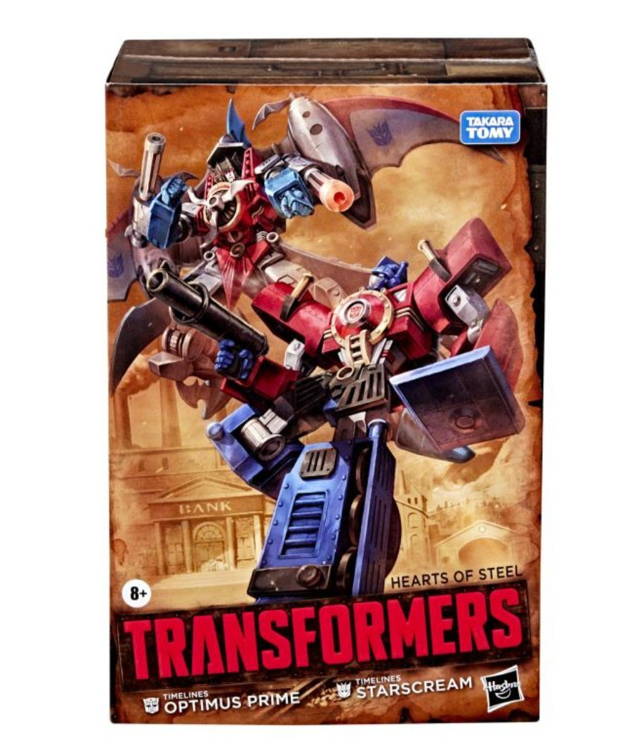 Transformers Timelines Hearts of Steel Optimus Prime & Starscream --IN HAND-- Transformers Timelines Hearts of Steel Optimus Prime & Starscream --IN HAND--