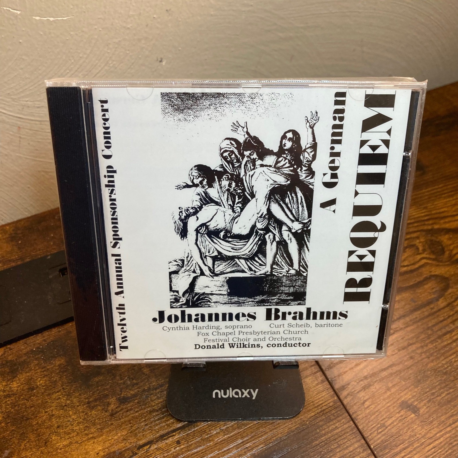 Johannes Brahms German Requiem CD Donald Wilkins Fox Chapel Presbyterian Church