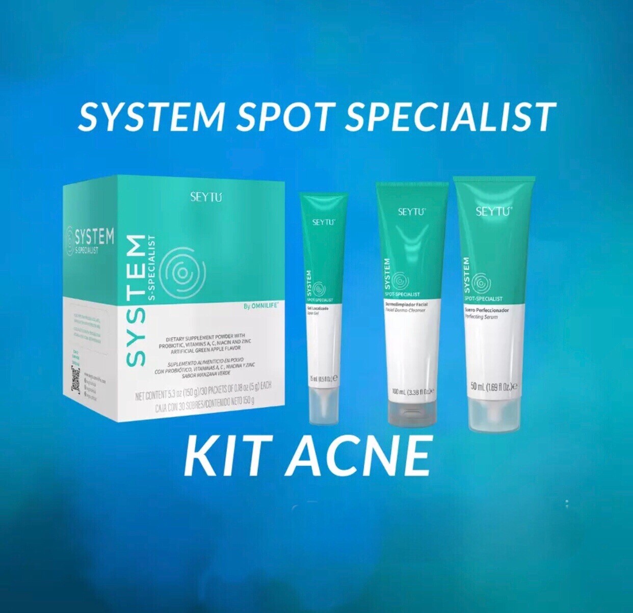 Seytu | System Spot Specialist Kit | Anti Acne, Acne treatment | OML Seytu | System Spot Specialist Kit | Anti Acne, Acne treatment | OML