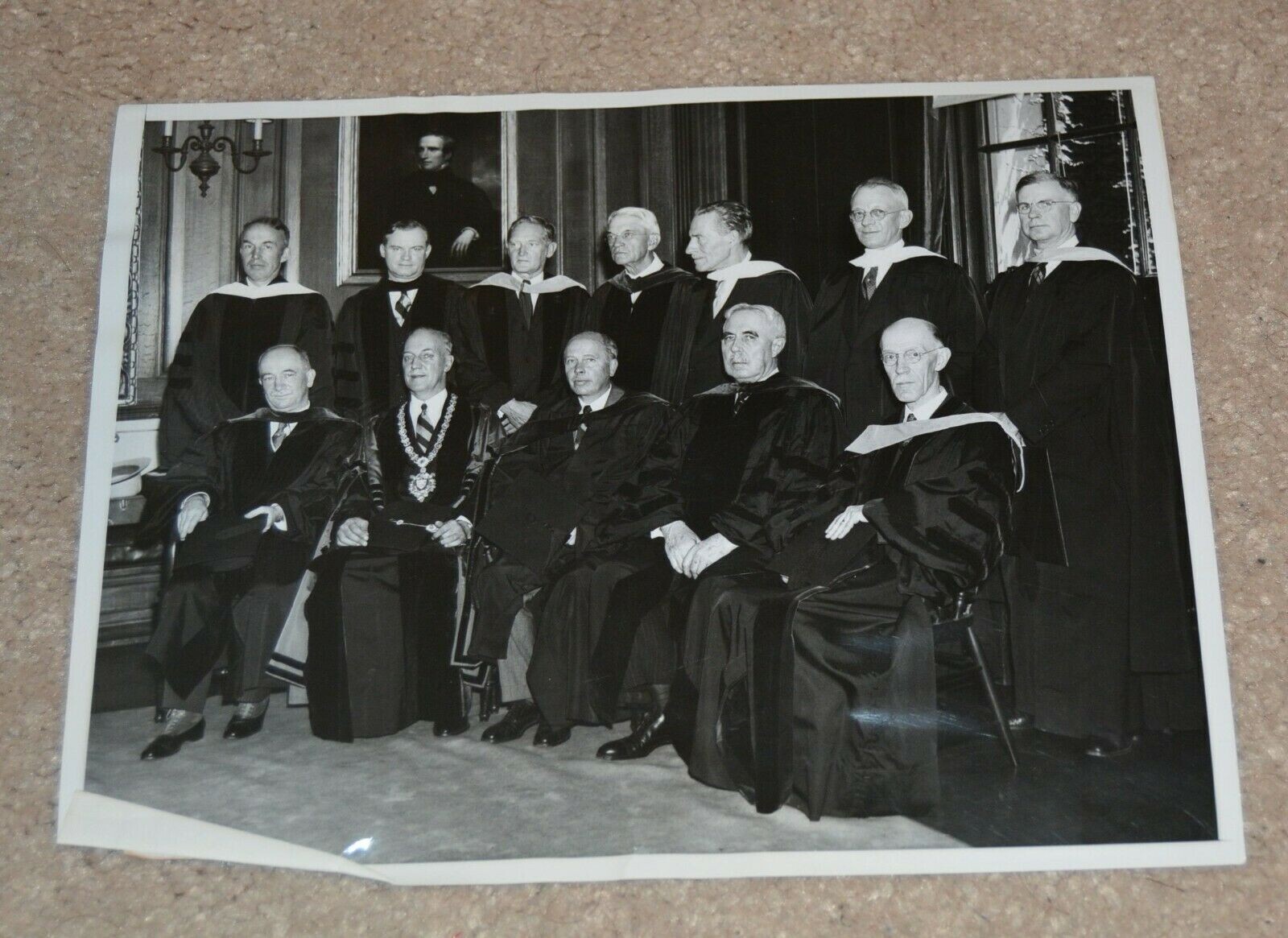 President Edvard Beneš Czechoslovakia  Press Photo VTG vintage Original Rare