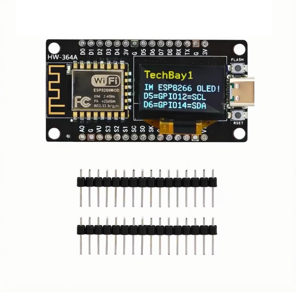 NodeMCU ESP8266 Dev Board 0.96\'\' OLED Display for ESP8266 IDE Lot 1-100 PCS