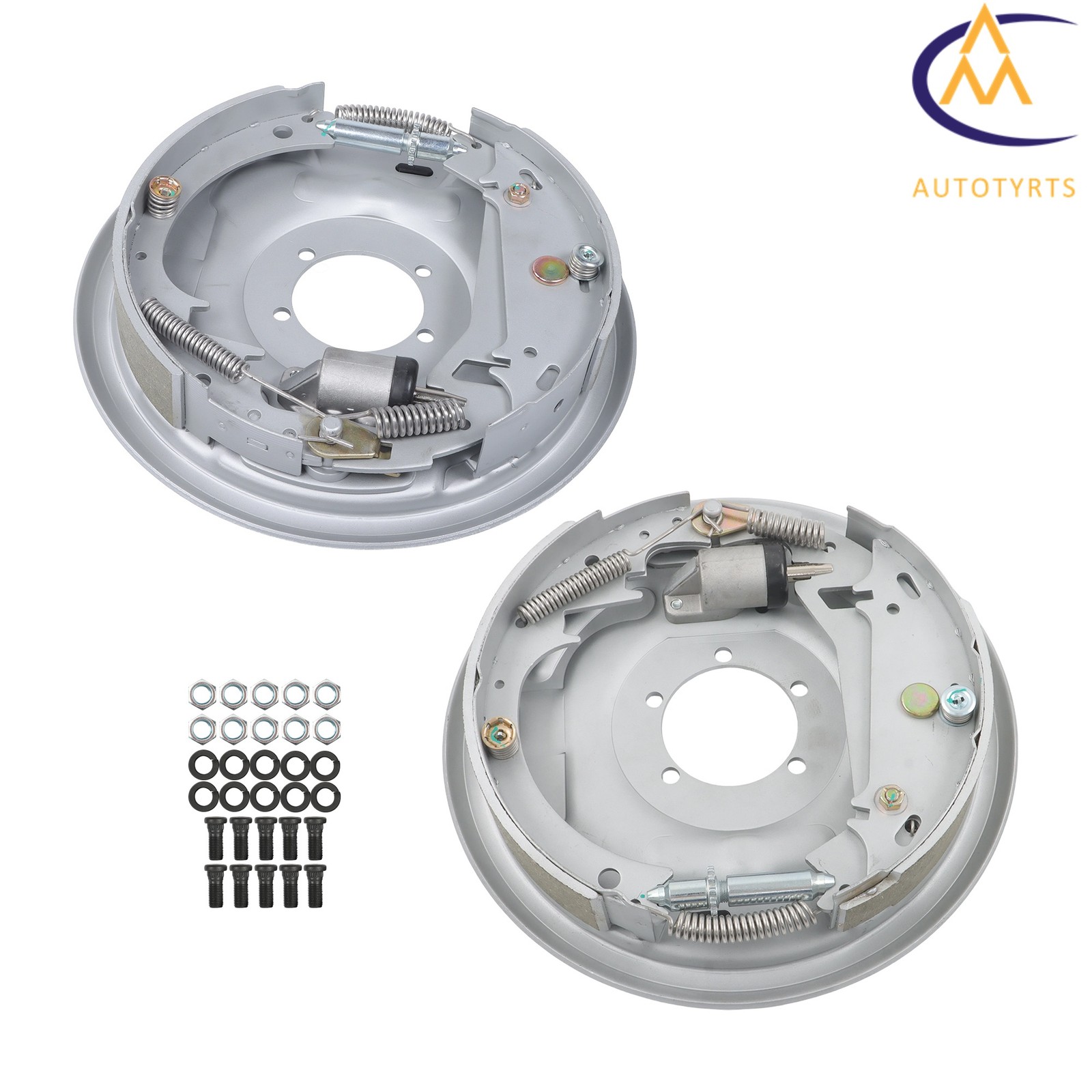 LH+RH Hydraulic Trailer Brakes 2/4 Pcs 12