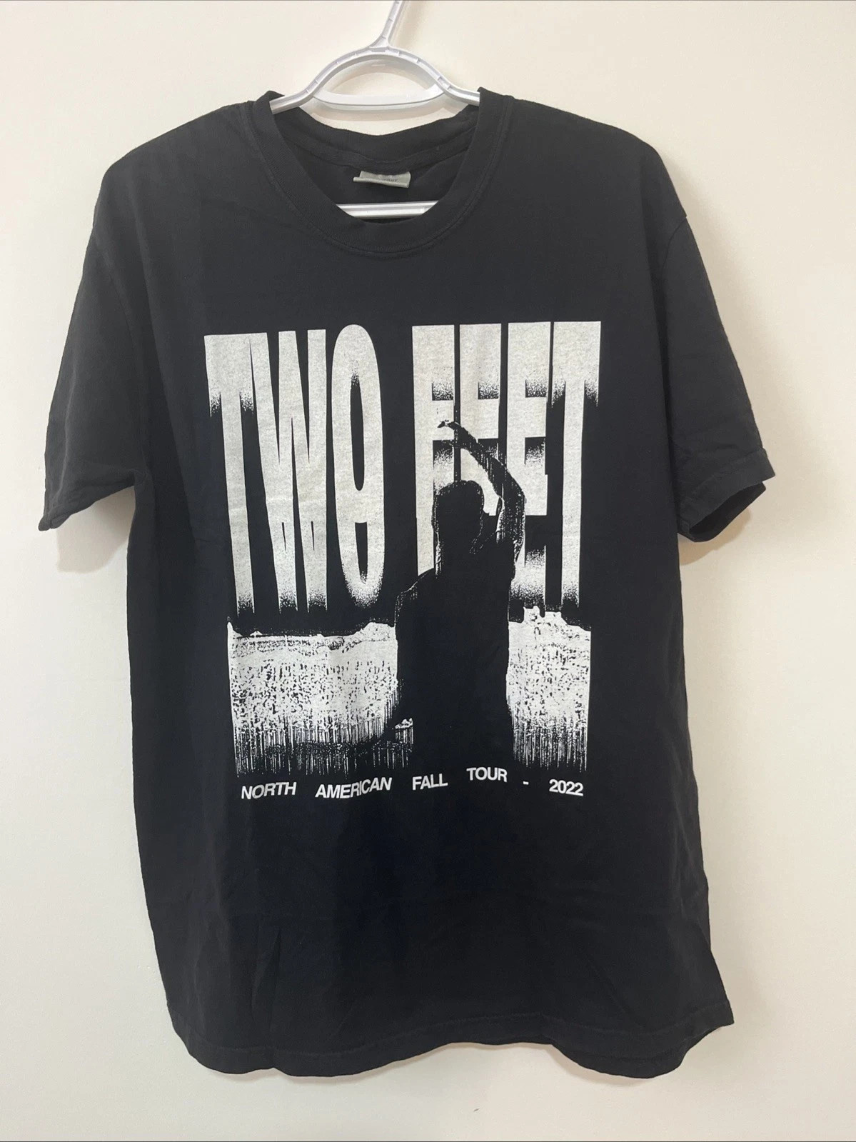 Hot Two Feet Black Cotton Shirt Full size S- 5XL Unisex LI030