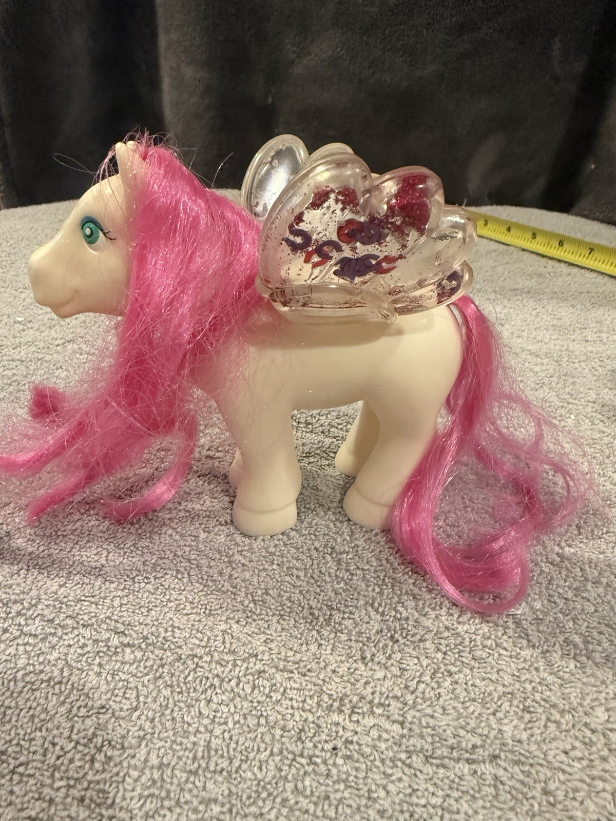 Vintage 1993 ERTL My Little Angel Pony Horse Dallas Water Filled Wings 90s Toy Vintage 1993 ERTL My Little Angel Pony Horse Dallas Water Filled Wings 90s Toy