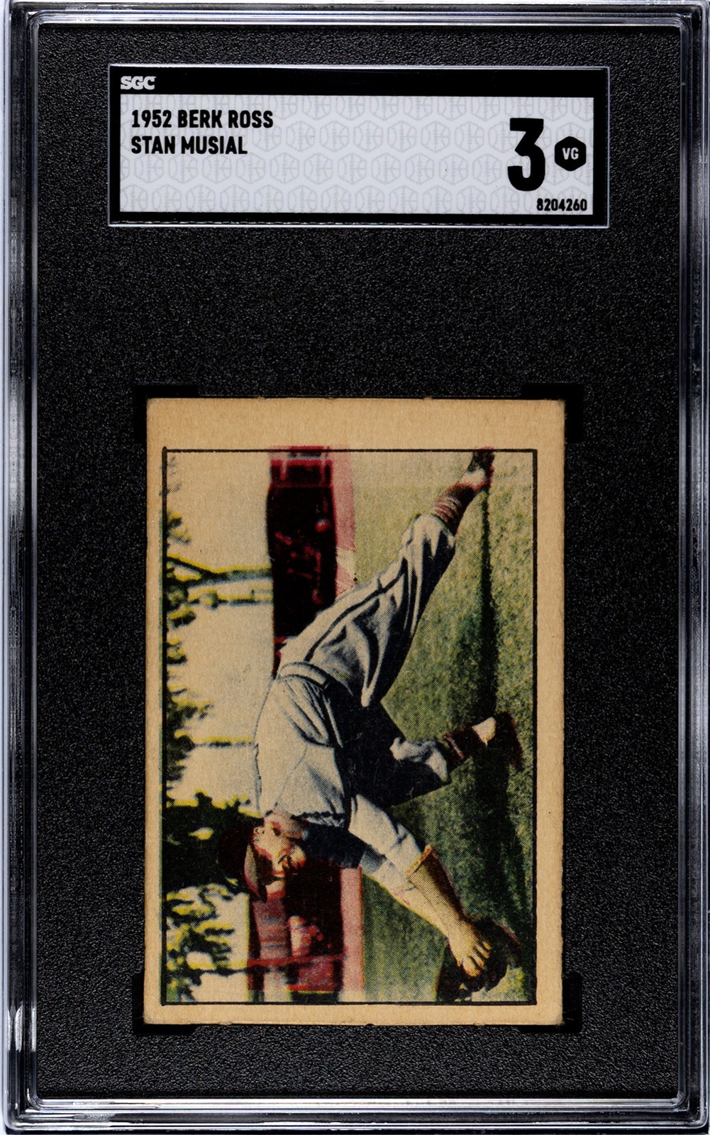 1952 BERK ROSS STAN MUSIAL (HIT PARADE OF CHAMPIONS)  SGC 3