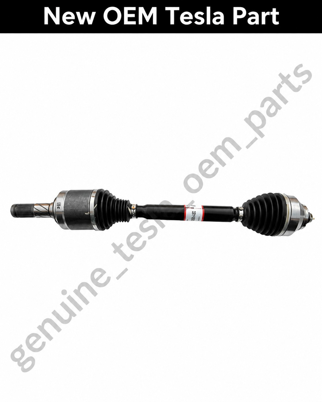 2024-2025 Tesla Cybertruck Rear Tri-Motor CV Axle Halfshaft OEM 1250169-00-B