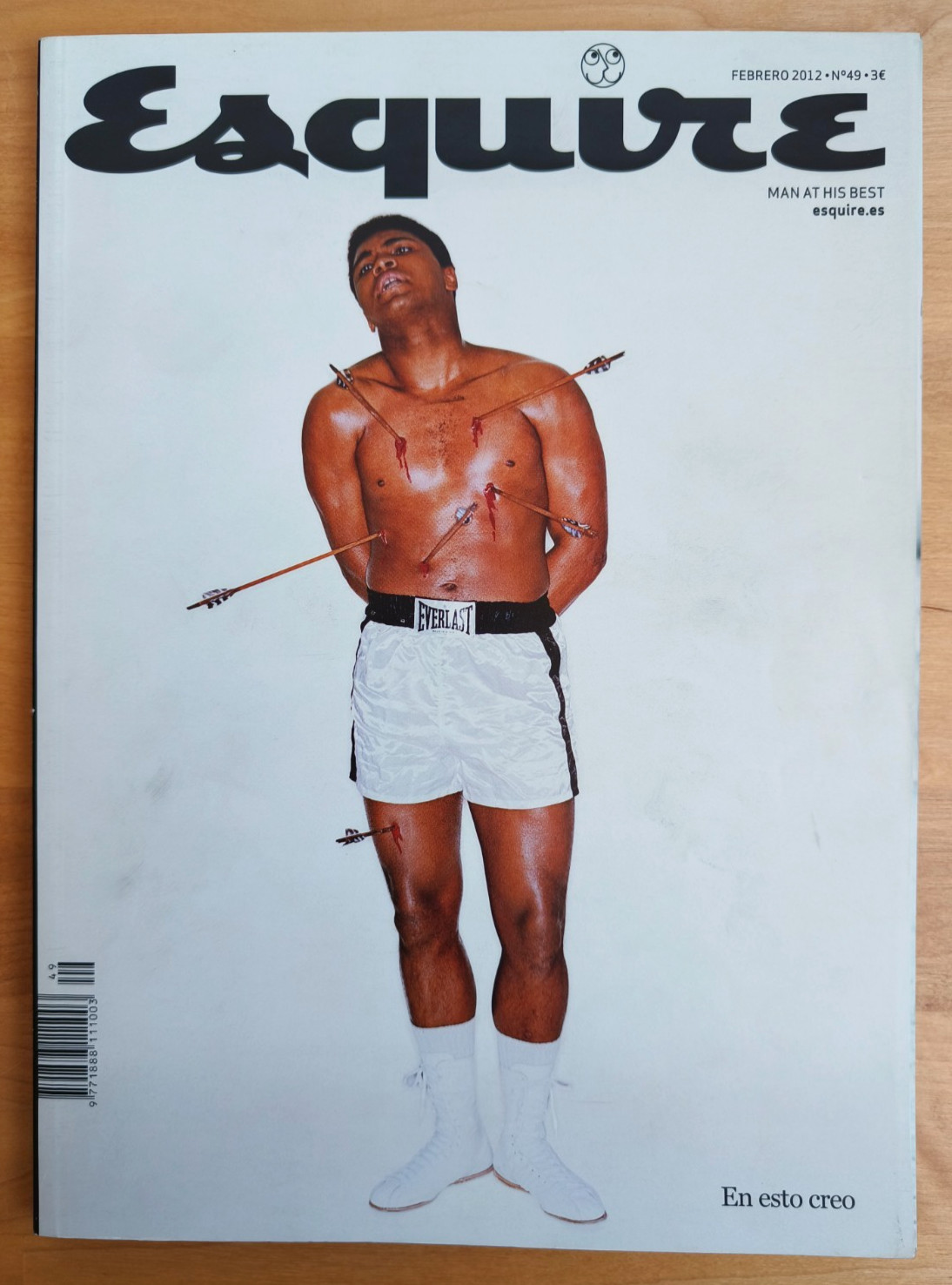 MUHAMMAD ALI CASSIUS CLAY🥊 Esquire Magazine Spain 2012 George Lois Carl Fischer