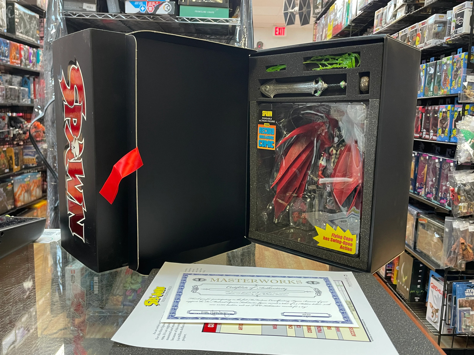 Kickstarter Classic Spawn (McFarlane Toys, Spawn) **SEALED** Kickstarter Classic Spawn (McFarlane Toys, Spawn) **SEALED**