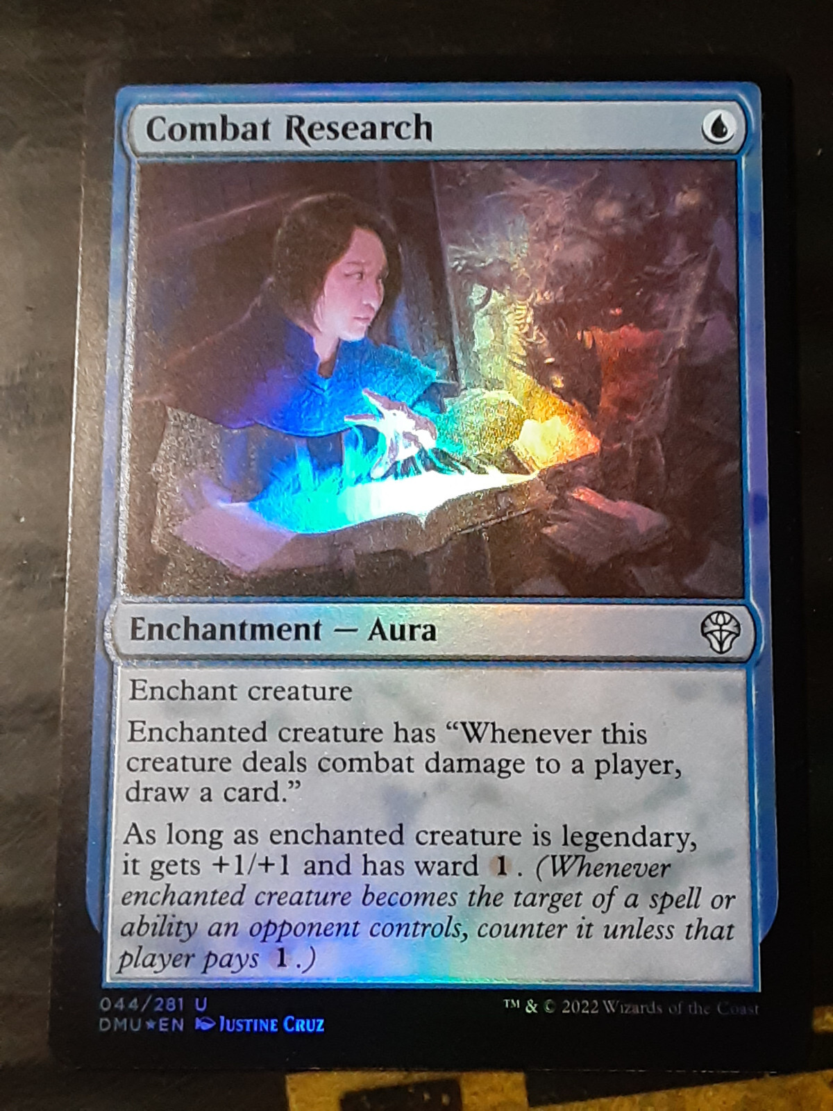 Combat Research FOIL  , Dominaria United , Near Mint , MTG, 