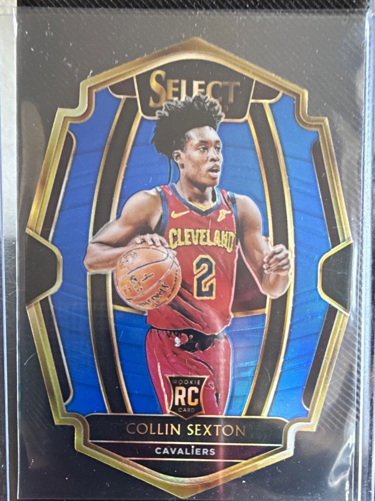 2018-19 Panini Select Premier Level Collin Sexton #172 Blue Prizm RC /249 2018-19 Panini Select Premier Level Collin Sexton #172 Blue Prizm RC /249