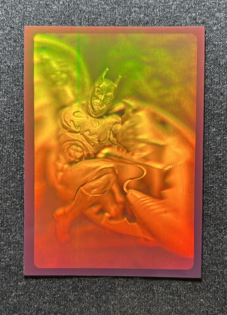 1995 DC Fleer Entertainment Metal Batman Forever Batman Hologram Foil Vintage