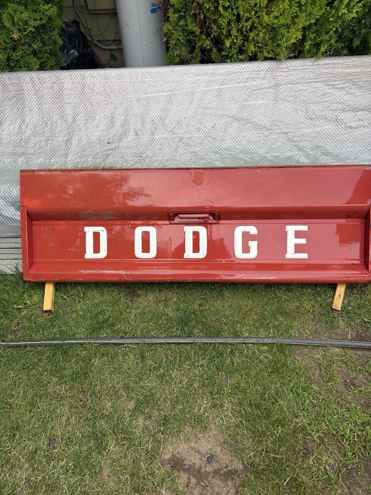 Late 60s Early 70s Tailgate Great Shape Late 60s Early 70s Tailgate Great Shape