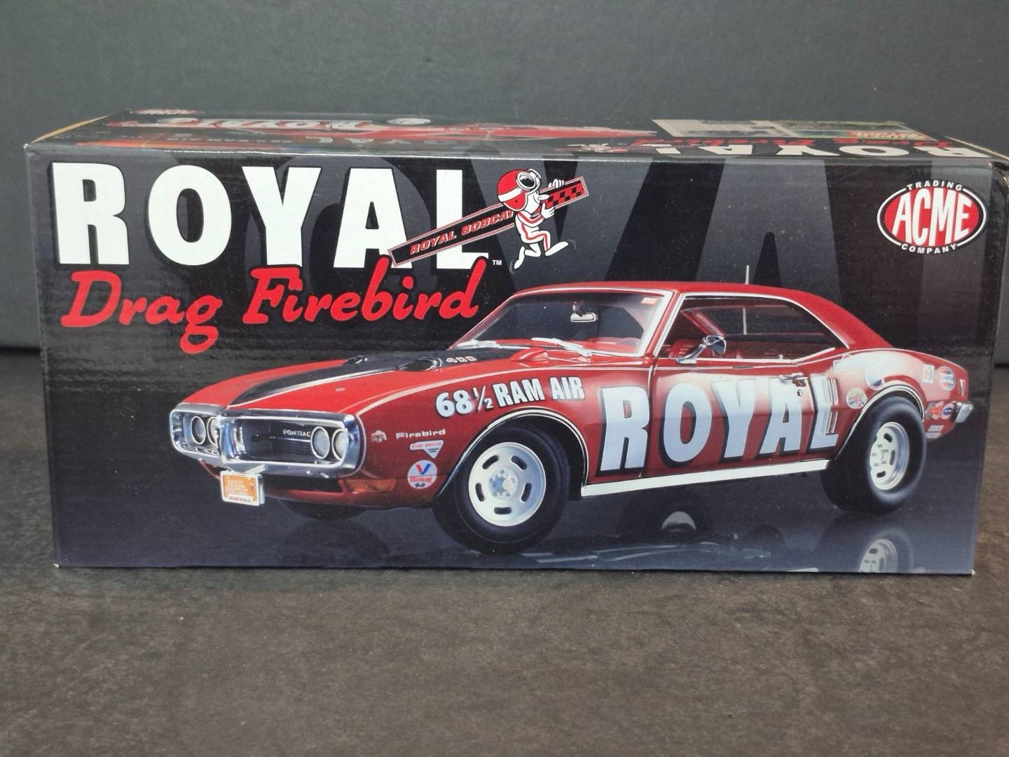 RARE 1/18 Acme 1968 1/2 Pontiac Firebird Royal Drag Ram Air 400 A1805202