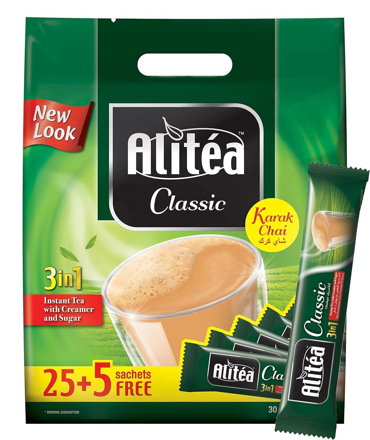 Alitea Classic 3in1 with Creamer and Sugar 30 Sachets, 600g Alitea Classic 3in1 with Creamer and Sugar 30 Sachets, 600g