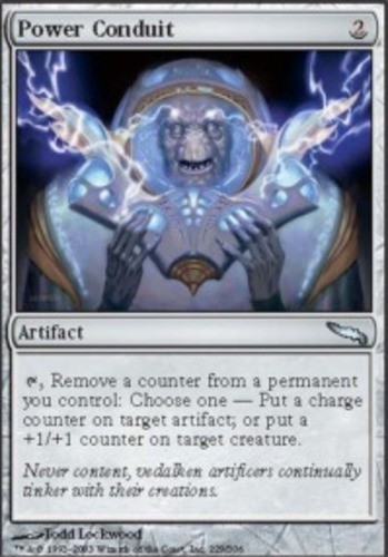 1x Power Conduit Heavy Play MTG Magic - Kid Icarus -