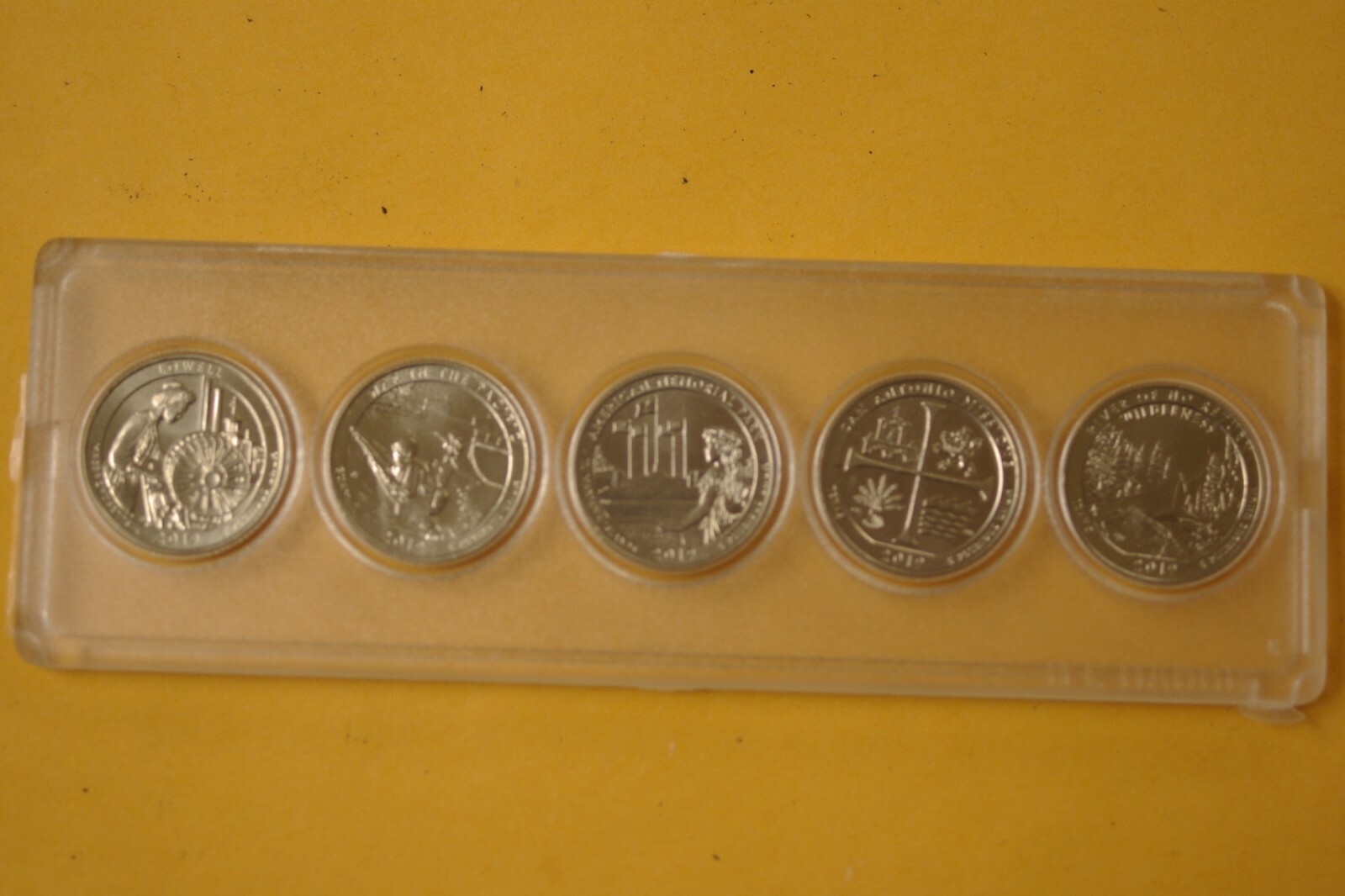 2019 W Complete 5 Quarter Set - Very Hard To Find Now - West Point Mint