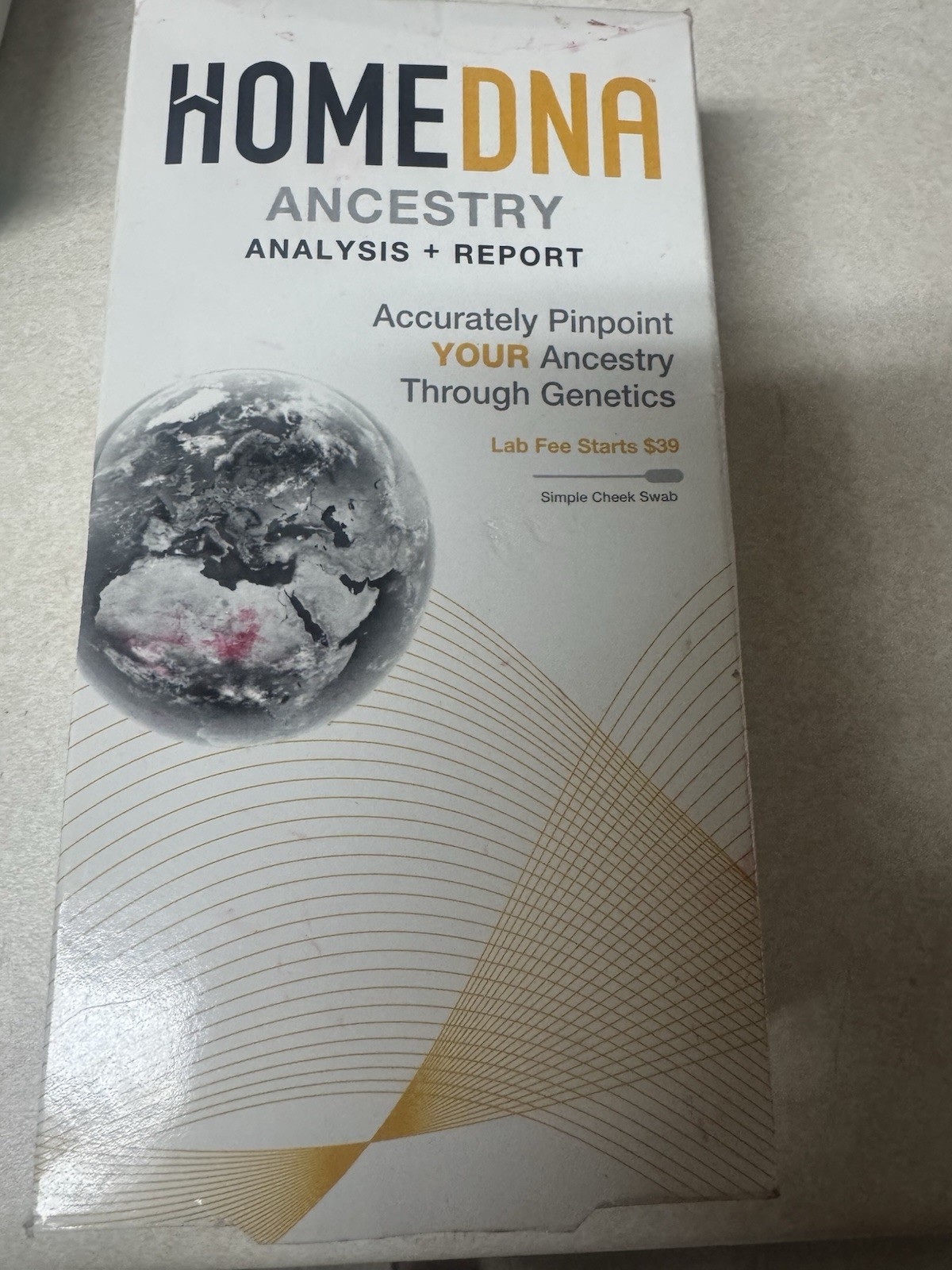 DDC HomeDNA Collection Kit Ancestry Analysis Report HOME Lab Fee Extra $39 NEW DDC HomeDNA Collection Kit Ancestry Analysis Report HOME Lab Fee Extra $39 NEW