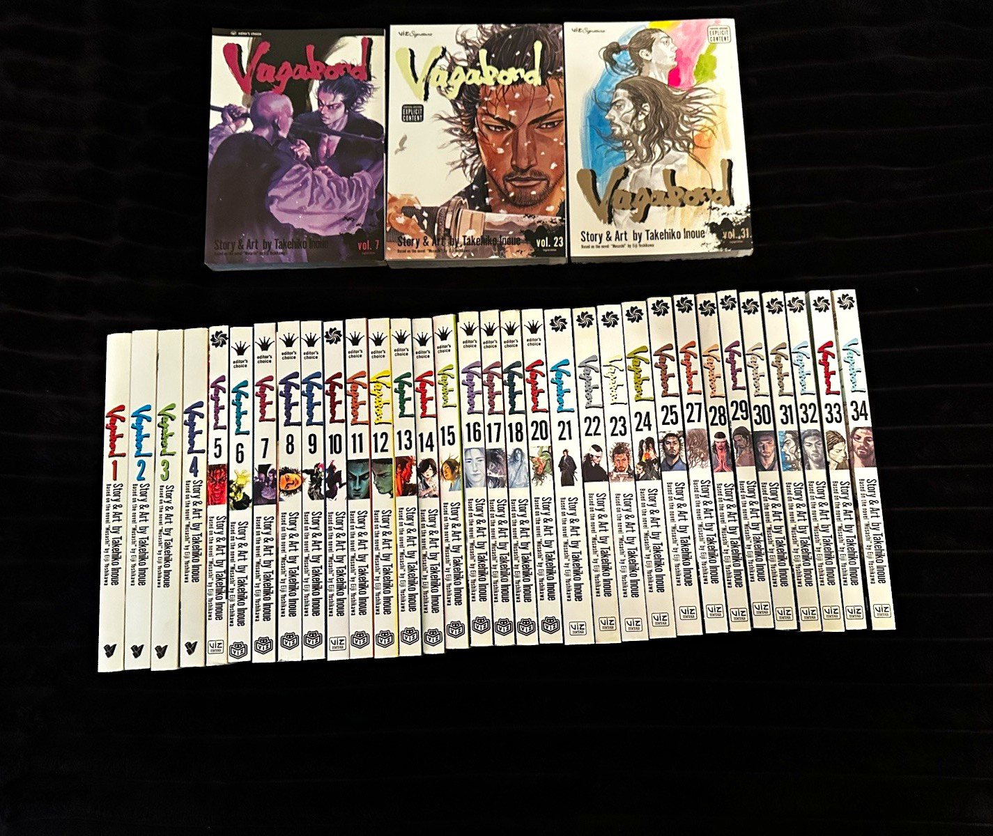 Vagabond Manga Lot Paperbacks by Takehiko Inoue *Willing to spilt *
