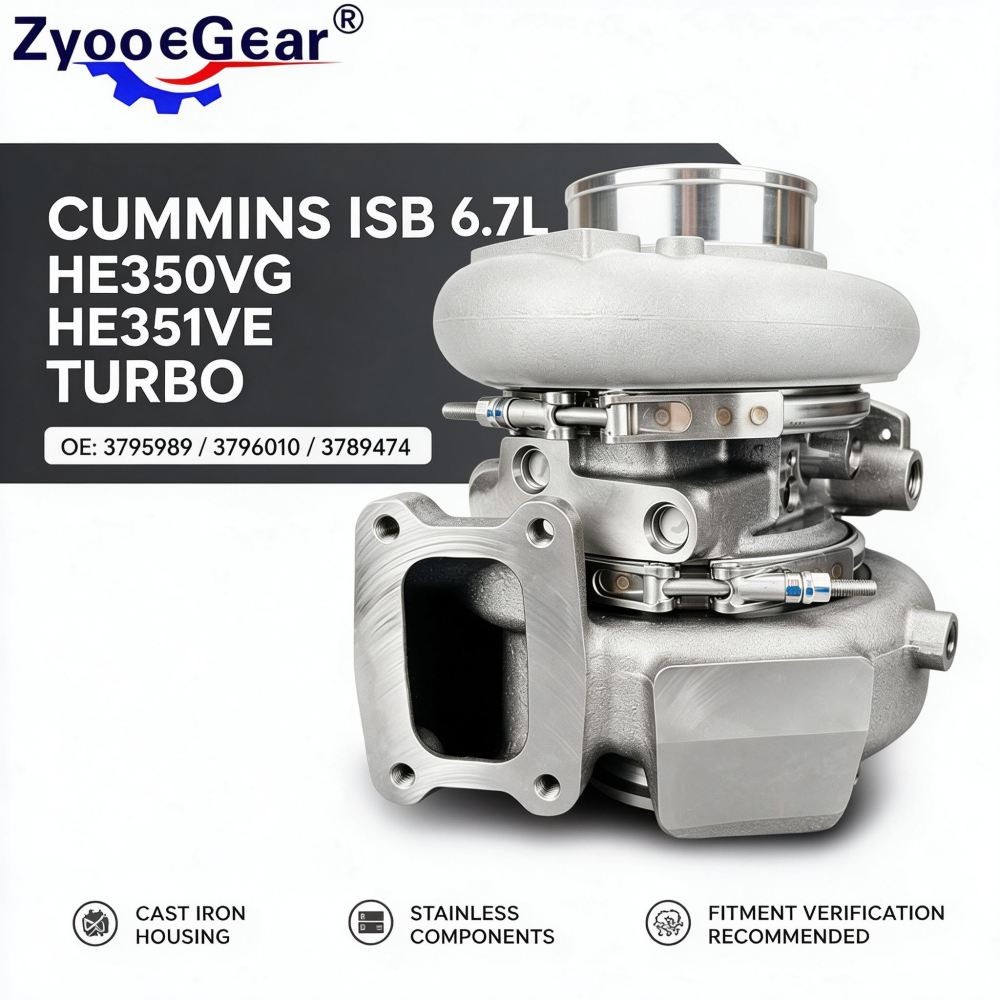 For Cummins ISB 6.7L HE351VE Turbocharger 3789505 3798327 3775399 Holset