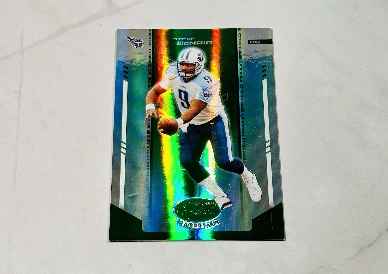 2004 Steve McNair Leaf Certified Materials - Steve McNair #118 Mirror Green /5 2004 Steve McNair Leaf Certified Materials - Steve McNair #118 Mirror Green /5