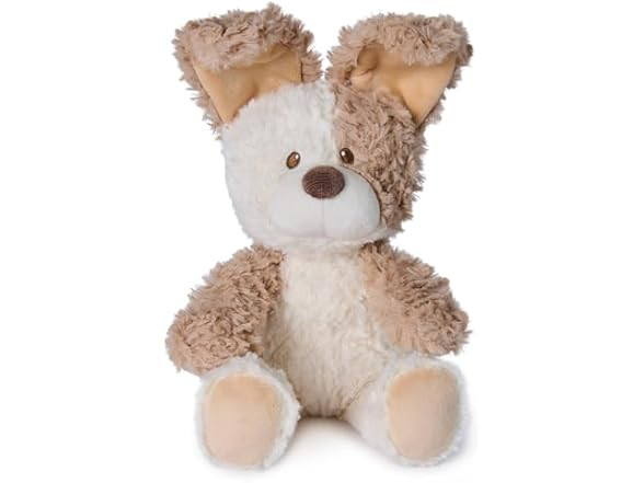 GUND Baby Peek-a-Boo Peeki Puppy Plush Dog Brown Cream 10.5\ GUND Baby Peek-a-Boo Peeki Puppy Plush Dog Brown Cream 10.5\