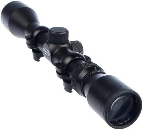 Weaver Multi-X 3-9x40 Matte Black Scope and Ring Combo