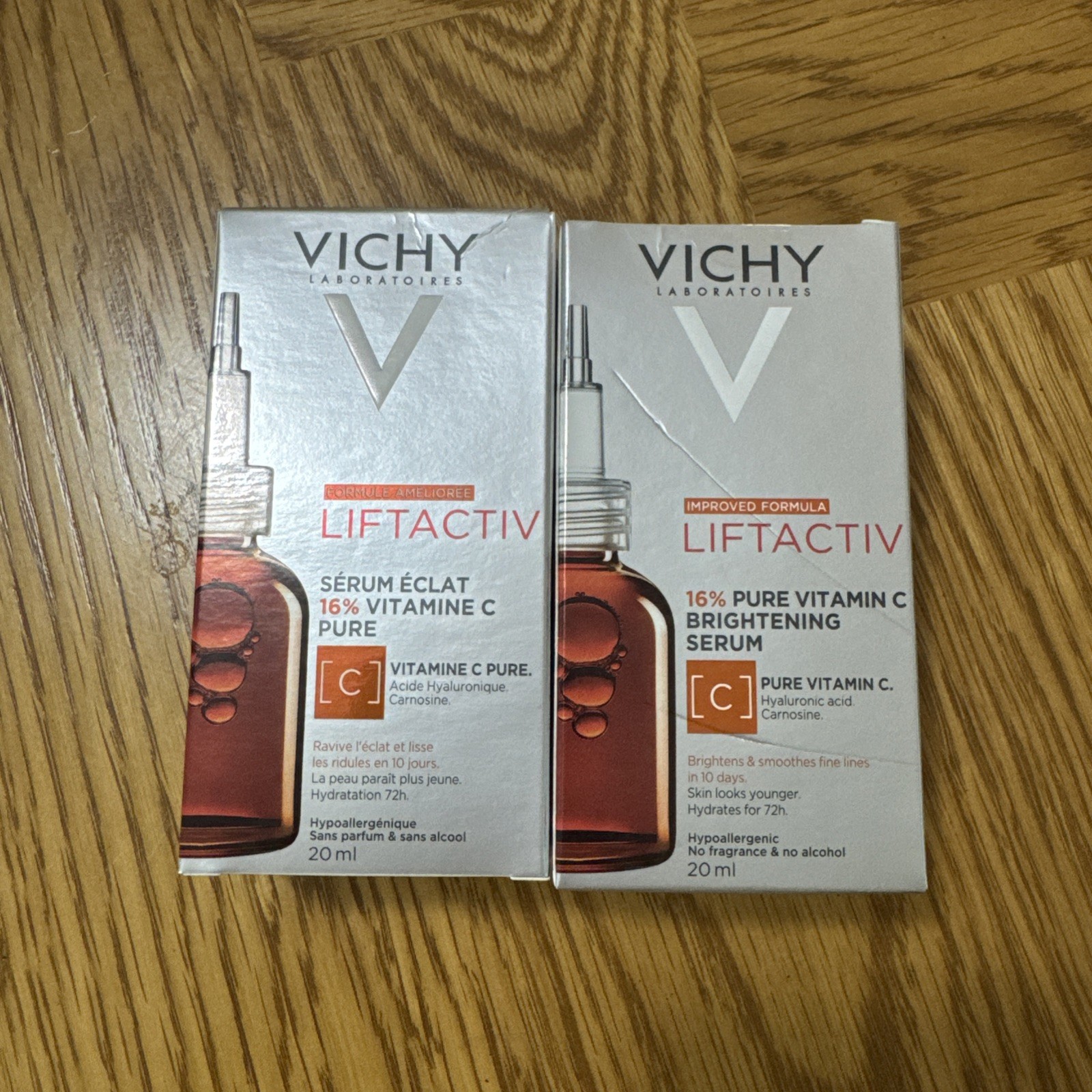 Vichy Liftactiv Brightening & Anti-Aging 16% Vitamin C Serum 20 ml Set of 2 Vichy Liftactiv Brightening & Anti-Aging 16% Vitamin C Serum 20 ml Set of 2