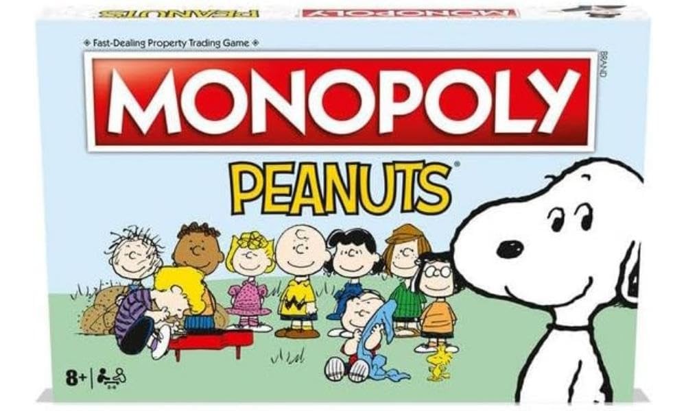 Winning Moves Peanuts Monopoly Board Game Ages 8+ Winning Moves Peanuts Monopoly Board Game Ages 8+