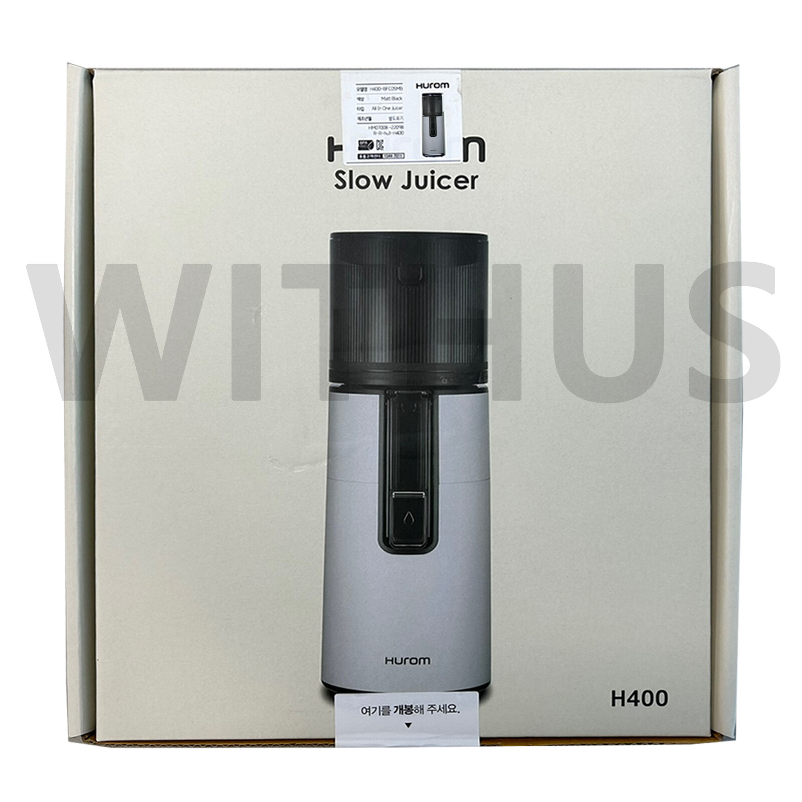 Hurom H400 Simply Slow Juicer Fresh Extractor Squeezer 4 colors - AC 220V/60Hz *